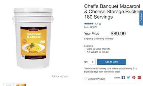 Costco is literally selling a 27-pound bucket of mac and cheese. Here's ...