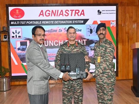 Army Chief launches 'Agniastra' multi-target detonation device during ...