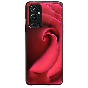 POONAM Pink Rose Petals Glass Designer with Camera Guard Soft CASE and ...