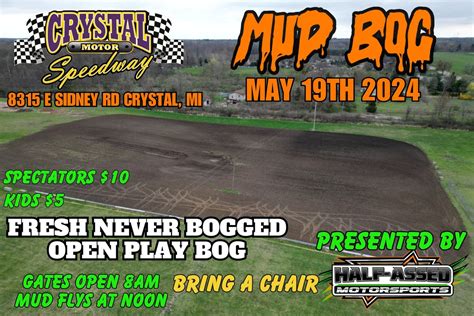 Crystal motor speedway mud bog / side by side fun day!, 8315 E Sidney ...