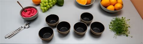 Handmade Ceramic Bowls - Set of 6 (150ml) | Unglazed Brown Exterior ...