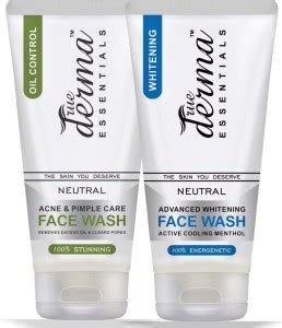 True Derma Essentials Oil Control + Advanced Whitening Face Wash ...