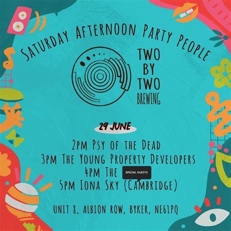Saturday Afternoon Party People!, Unit 8, Morleys Yard, Albion Row ...