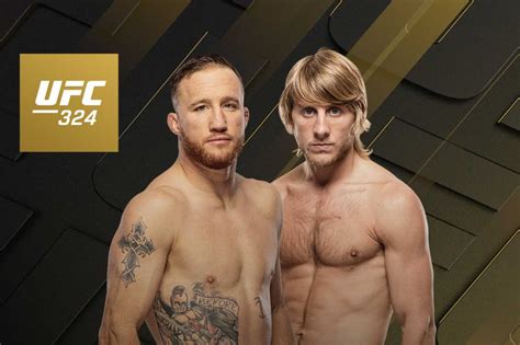 UFC 324: Gaethje vs Pimblett - Date, Start time, Fight Card, Location ...