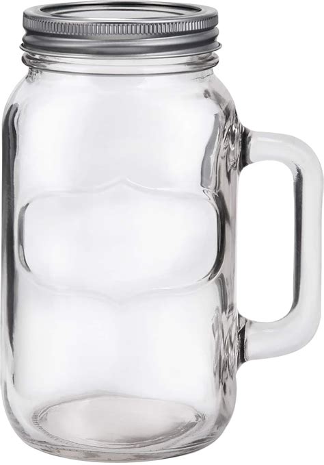 Amazon.com: Ashland 8 Pack: Quart Mason Jar Mug with Lid: Home & Kitchen