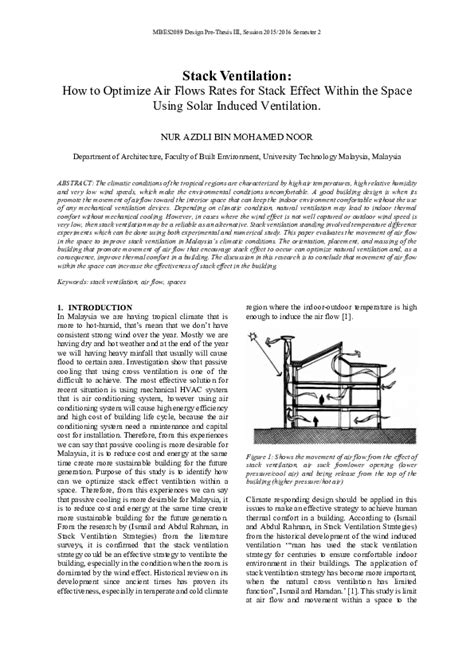 Image result for Stack Effect Equation