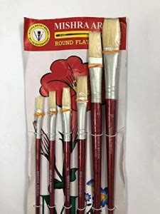 Flipkart.com | Paaroots Artist Quality Flat TIP Paint Brush Set white ...
