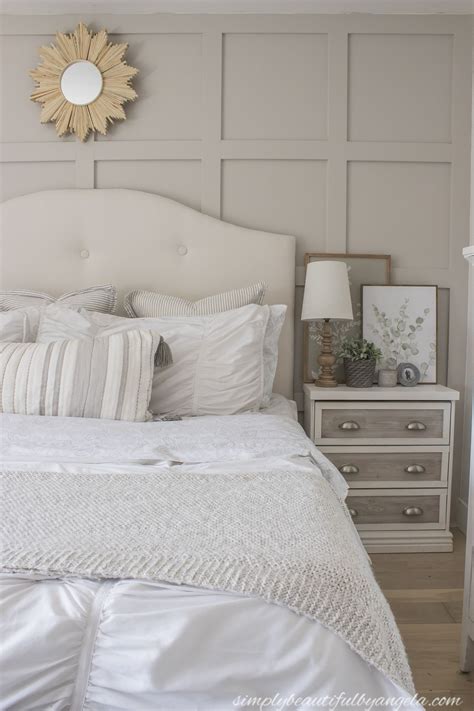 Sherwin-Williams Alpaca Board and Batten Bedroom