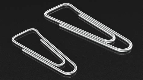 Metal Paper Clips Collection 3D Model $24 - .3ds .fbx .obj .ma .max ...