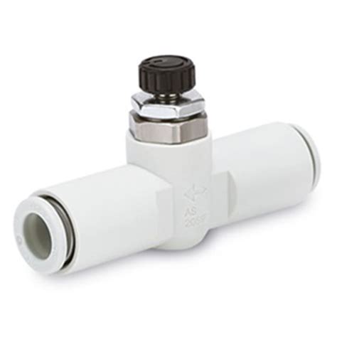 AS1001FM-06 SMC | SMC AS100 Series Threaded Speed Controller, M5 Inlet ...