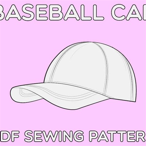Baseball Cap Pattern - Etsy