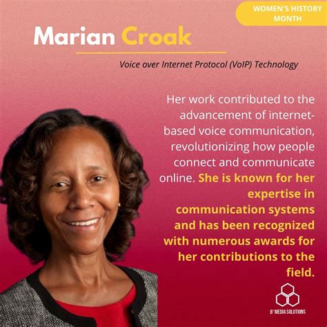 Marian Croak is a trailblazing figure in the tech industry, known for ...