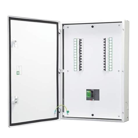 schiender Acti 9 - VTPN DB - Double Door Metal - IP43-8 Ways - 160A ...