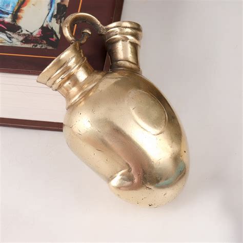 Mango Shaped Brass Hookah Base