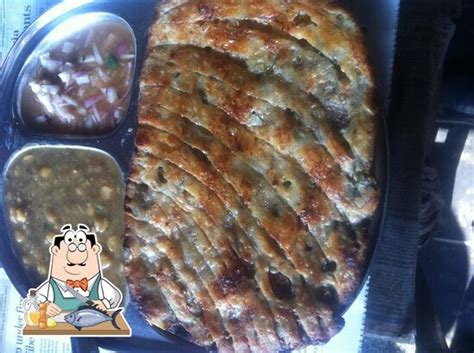 Menu at Arshi Kulcha Corner, Amritsar