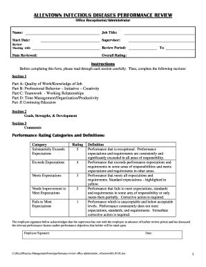 Fillable Online idsociety Office Receptionist/Administrator Fax Email ...