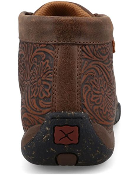 Twisted X Women's Chukka Driving Mocs, Brown