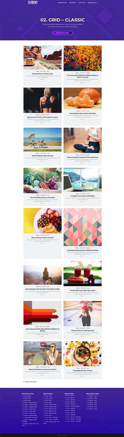 Image result for Divi Blog Module