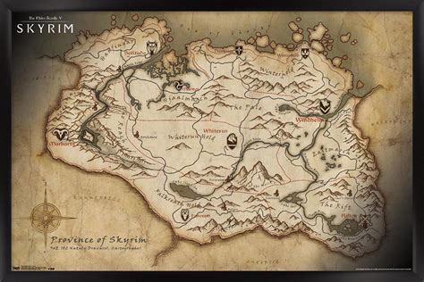 Elder Scrolls Map