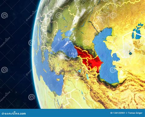 Caucasus On World Map