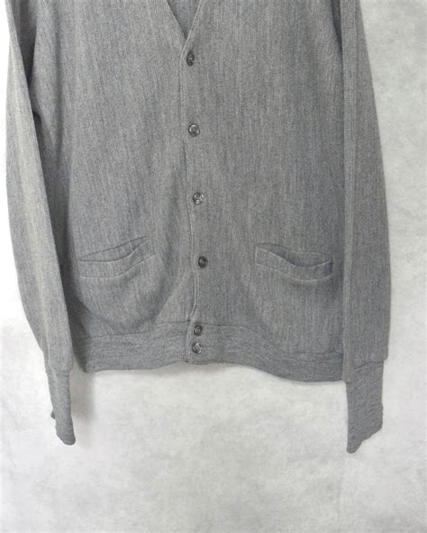 90s " town craft " acrylic knit cardigan / made in usa / size m ...