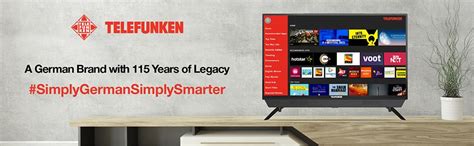 Telefunken 80 cm (32 Inches) HD Ready Smart LED TV TFK32S (Black) (2019 ...