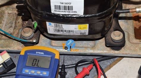 Checking Refrigerator Compressor Continuity 的图像结果