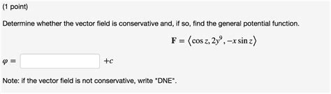Image result for Potential Function Conservative Vector Field