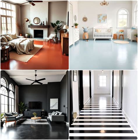 Top 15 Indoor Concrete Floor Paint Ideas for Your Home