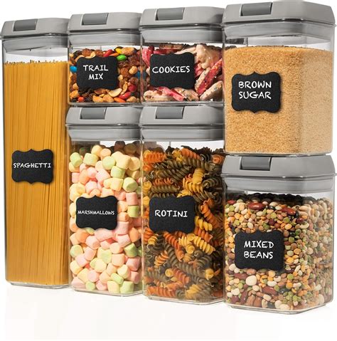 Shazo Airtight Food Storage Containers 7 Piece Set, India | Ubuy