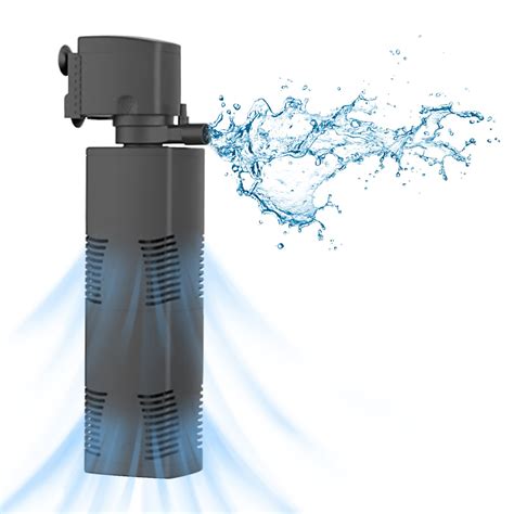 Review of AquaMiracle® 3-Stage In-Tank Filter: Ideal for 10-40 Gallon ...