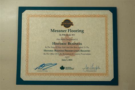Celebrating 62 Years with Historic Business Designation | Messner Flooring