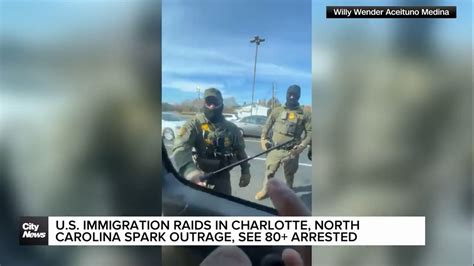 ICE raids in Charlotte, NC spark outrage, see 80+ arrested