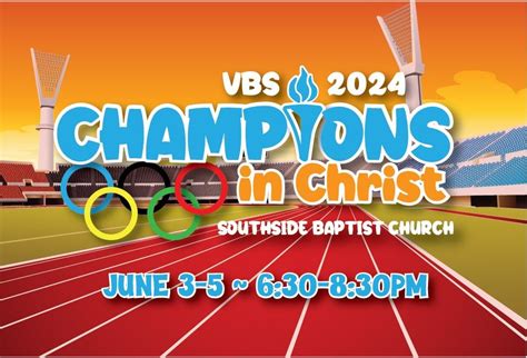 Vacation Bible School-Champions in Christ, 3500 S. Park Ave, Denison TX ...
