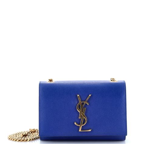 Yves Saint Laurent Classic Monogram Crossbody Bag Calfskin Small ...