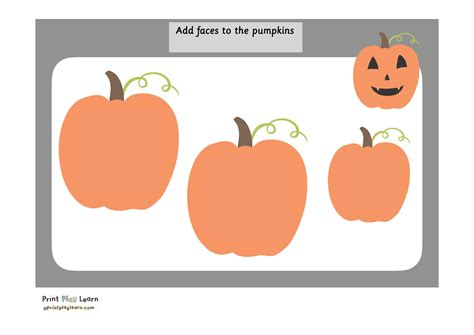 Halloween Play Doh Mats Print Play Learn - Printable Teaching Resources ...