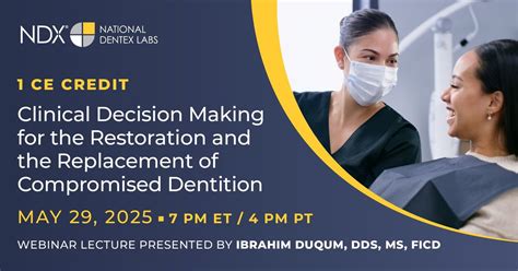 Clinical Decision Making for the Restoration and the Replacement of ...