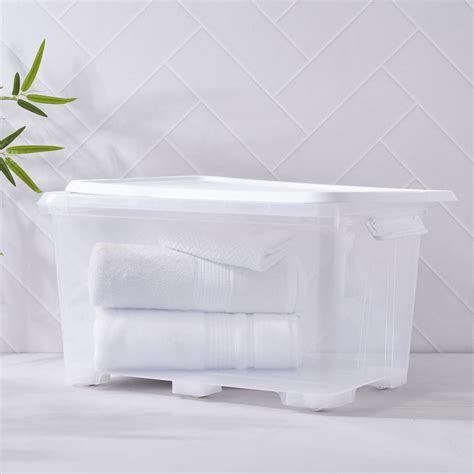 Buy Omnia Secure Polypropylene Storage Box with Lid from Home Centre at ...