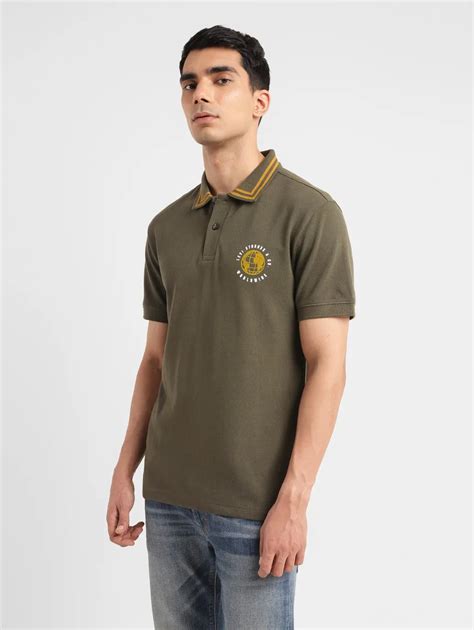 Men's Solid Slim Fit Polo T-shirt – Levis India Store