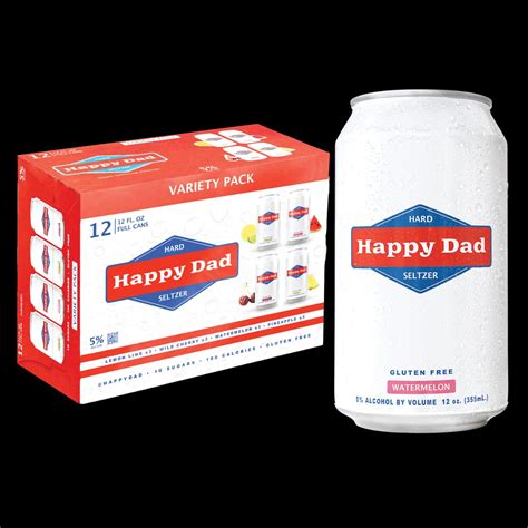 HAPPY DAD HARD SELTZER VARIETY PACK - Kingsway Liquor