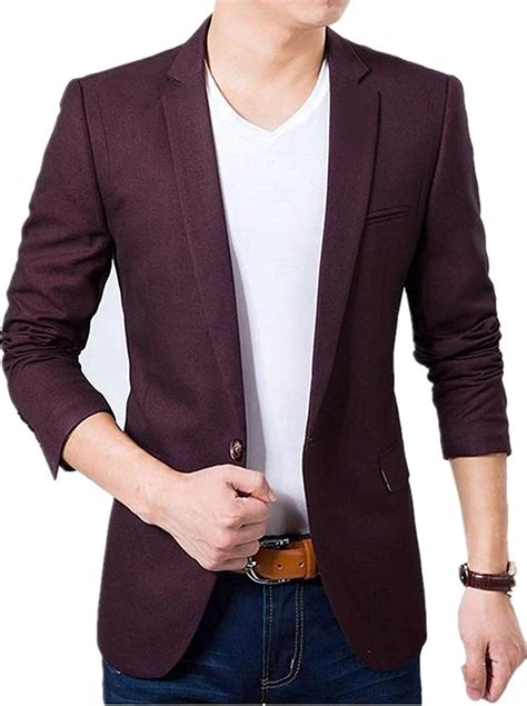 Creative Men's Slim Fit Cotton Blazer | Slim fit blazers, Blazer ...