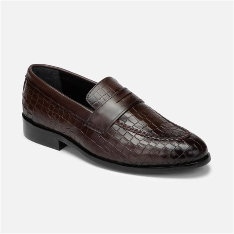 Virtuoso: Croco Slip-on – VELVORY
