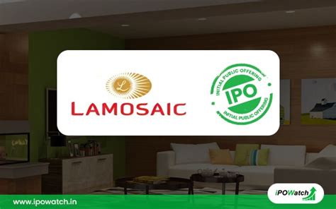 Lamosaic India IPO Allotment Status Check on KFintech - IPO Watch