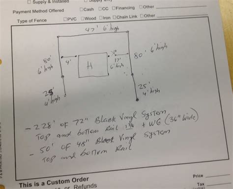 Image result for Fence Permit Example