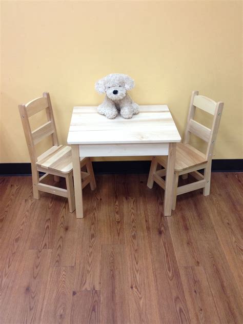 Melissa and Doug Wooden Table and Chair set! Kid to Kid price $129.99!