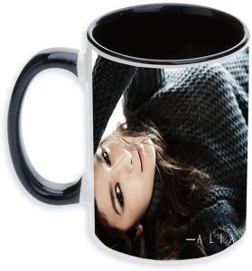Muggies Magic Beautiful Bollywood Actress Alia Bhatt in Black BRH 11 Oz ...