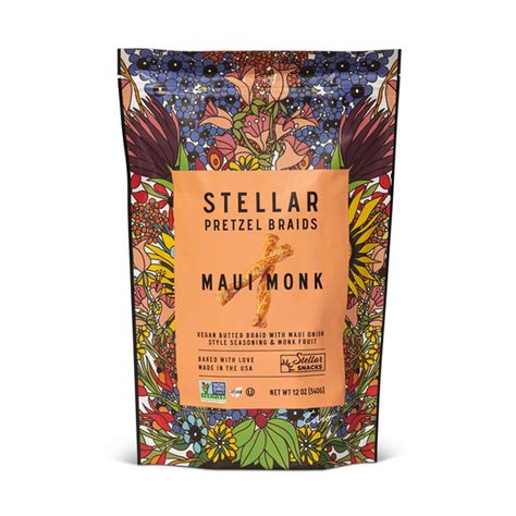 Stellar Snacks Maui Monk, Pretzel Braids (12 oz) Delivery or Pickup ...