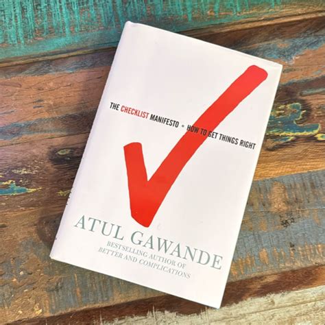 The Checklist Manifesto by Atul Gawande