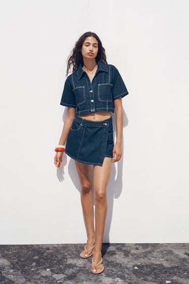 Women's Denim Shorts | ZARA India