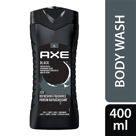 Buy Axe Body Wash Black XL Body Wash - For Men, Frozen Pear & Cedarwood ...